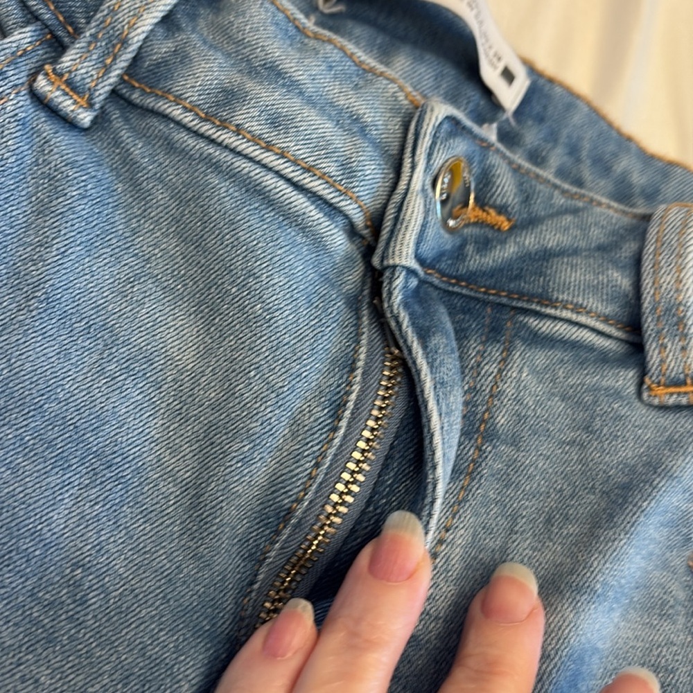 Zara jeans skinny fit ankle length button/zipper close 5 pockets Size 6 - Picture 6 of 11